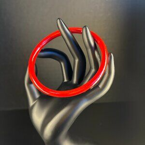 Candy Apple Red Jade bracelet